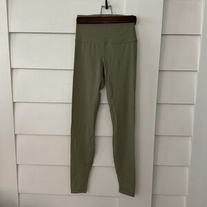 Lululemon align leggings 25” olive green size 4